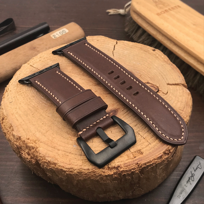 Buttero Leather | Heavy-Duty Apple Watch Strap | 植鞣牛皮系列 | 厚身款iWatch錶帶