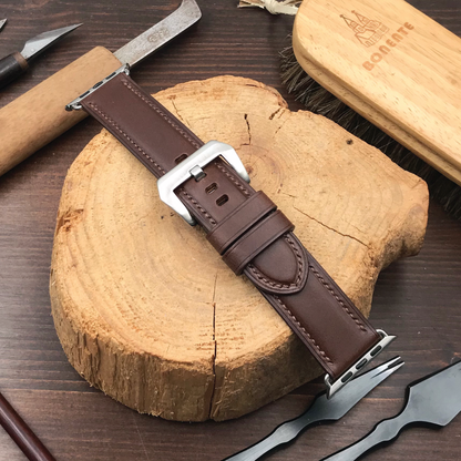 Buttero Leather | Heavy-Duty Apple Watch Strap | 植鞣牛皮系列 | 厚身款iWatch錶帶