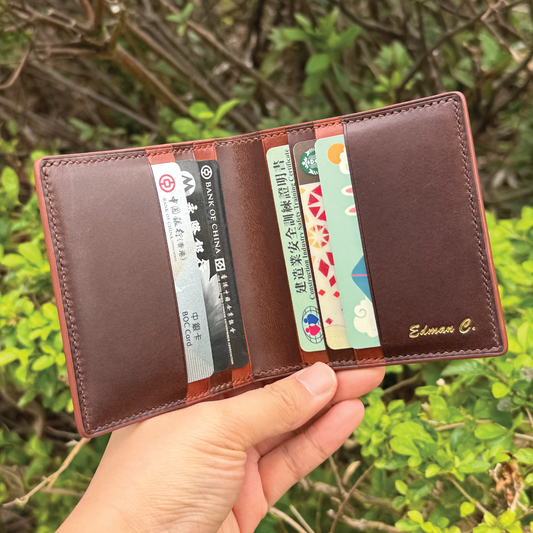 Buttero Leather | Bifold Mini Wallet | 植鞣牛皮系列 | 兩摺迷你銀包