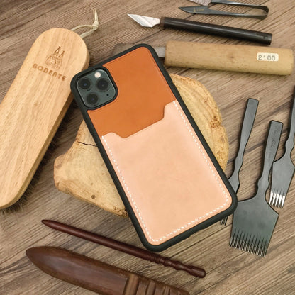 Tochigi Leather | Card Slot iPhone Case | 栃木牛皮系列 | 卡位手機殼