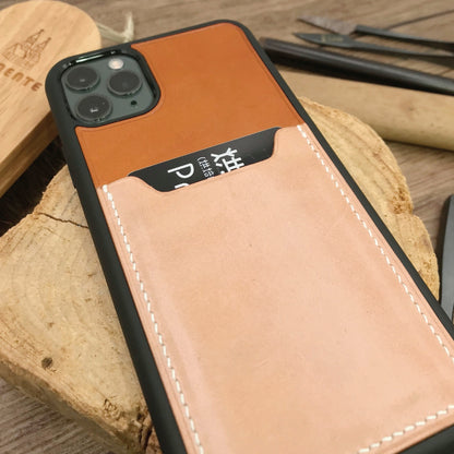 Tochigi Leather | Card Slot iPhone Case | 栃木牛皮系列 | 卡位手機殼