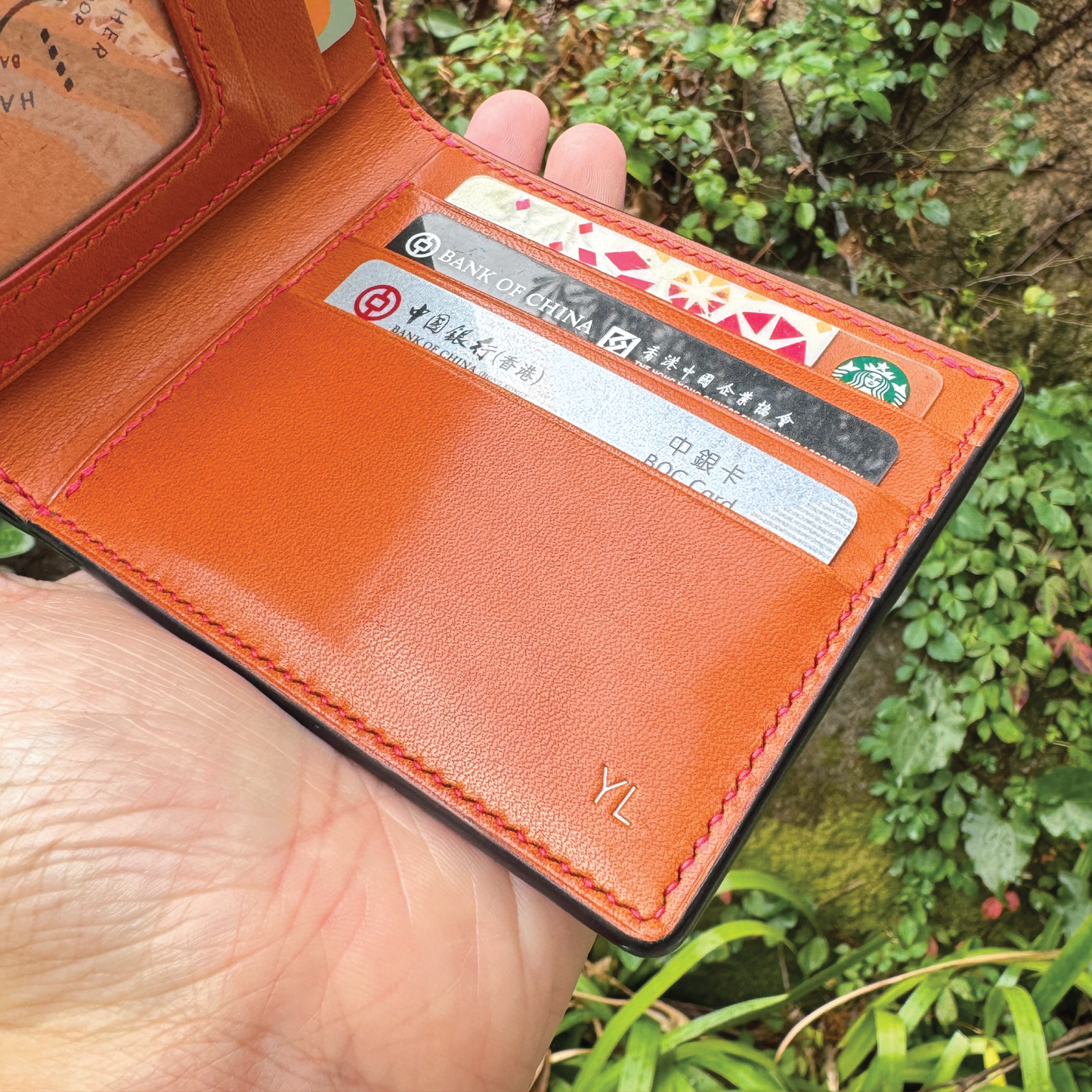 Tochigi Leather | Bifold Short Wallet | Card Slot, Photo Slot | 栃木牛皮系列 | 兩摺短銀包 | 卡位，相位款式