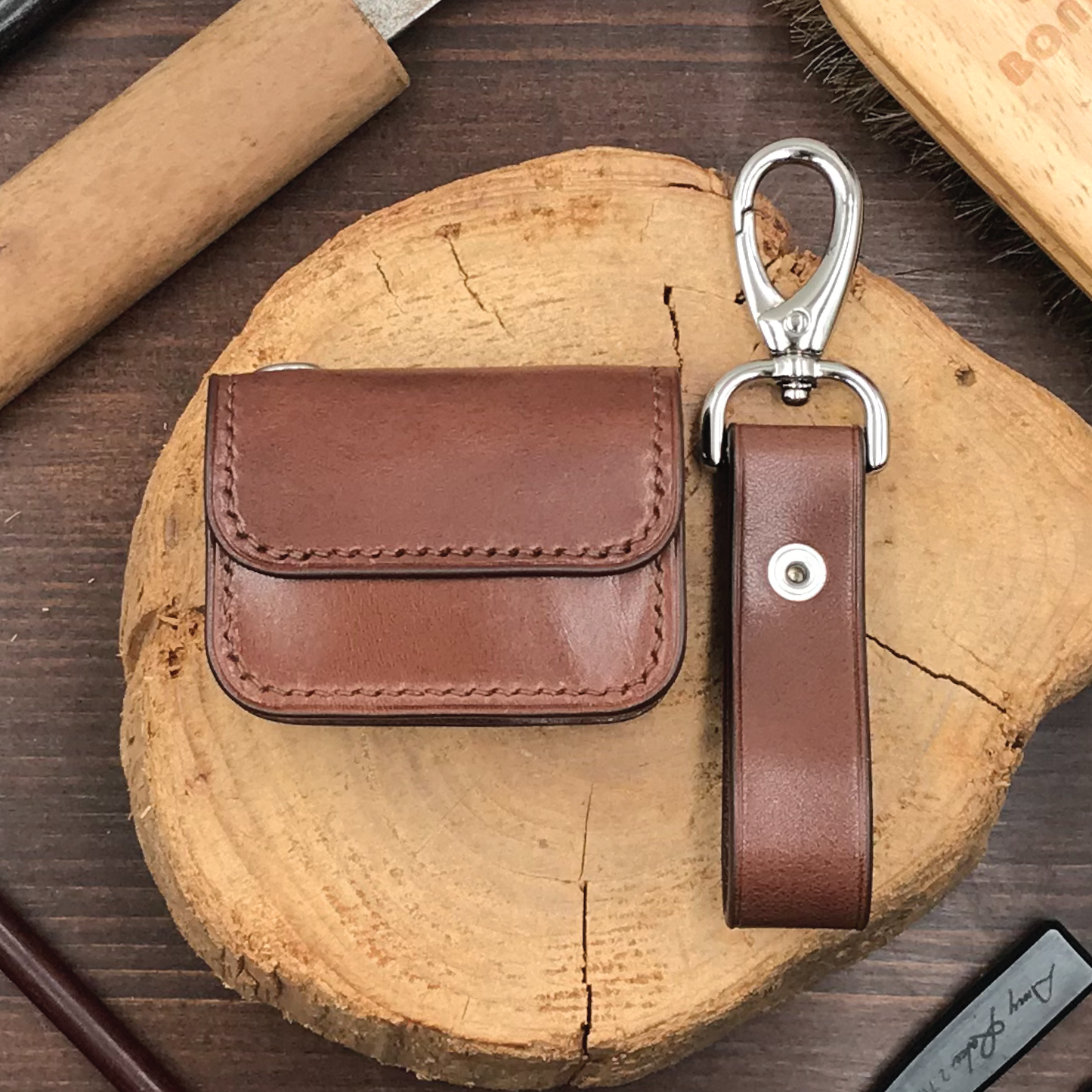Tochigi Leather | Airpod Case | 栃木牛皮系列 | 蘋果耳機保護套