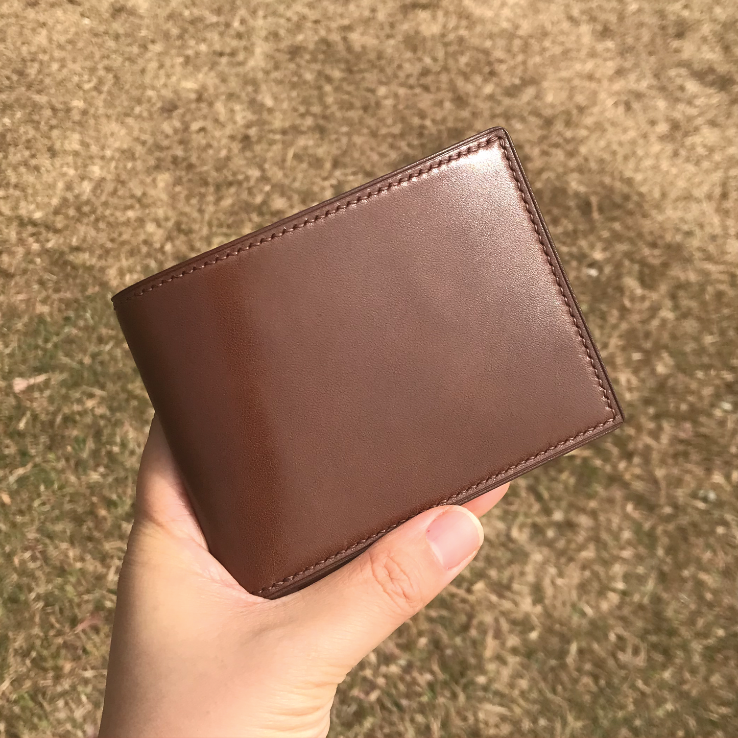 Tochigi Leather | Bifold Short Wallet | Coins Pocket Design | 栃木牛皮系列 | 兩摺短銀包 | 零錢包款式