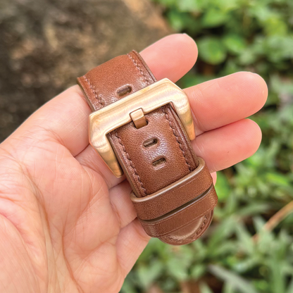 Tochigi Leather | Heavy-Duty Apple Watch Strap | 栃木牛皮系列 | 厚身款iWatch錶帶