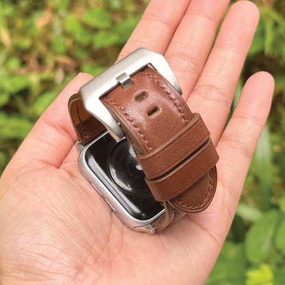 Tochigi Leather | Heavy-Duty Apple Watch Strap | 栃木牛皮系列 | 厚身款iWatch錶帶