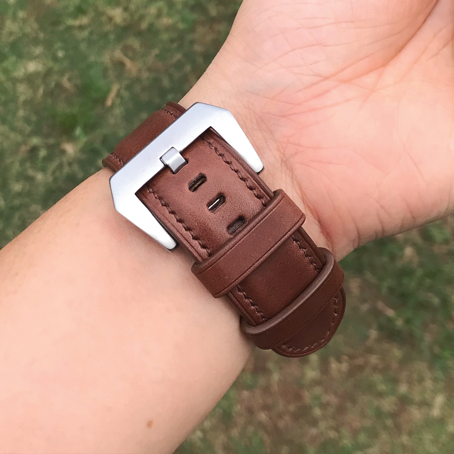 Tochigi Leather | Heavy-Duty Apple Watch Strap | 栃木牛皮系列 | 厚身款iWatch錶帶