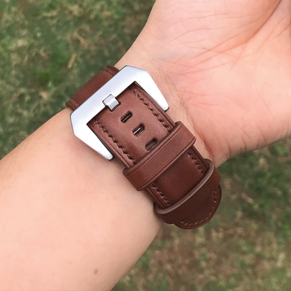 Tochigi Leather | Heavy-Duty Apple Watch Strap | 栃木牛皮系列 | 厚身款iWatch錶帶