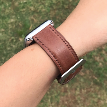 Tochigi Leather | Heavy-Duty Apple Watch Strap | 栃木牛皮系列 | 厚身款iWatch錶帶