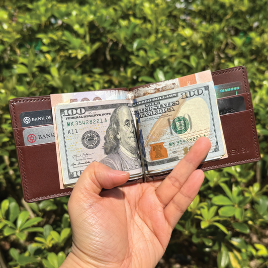 栃木牛皮系列 | 錢夾銀包 | 半開放暗格款
