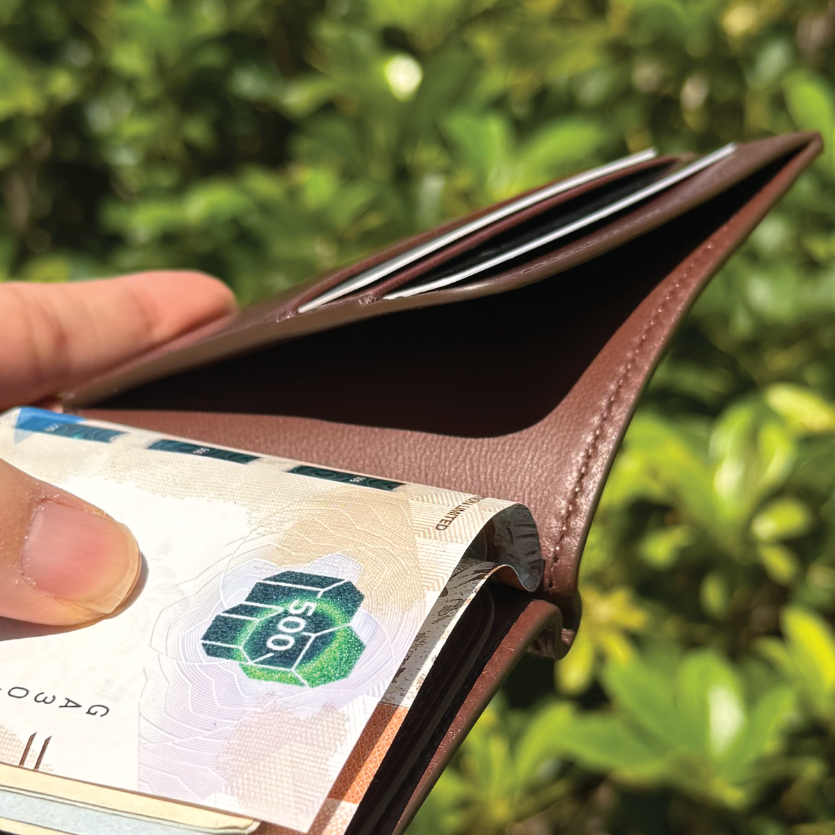 栃木牛皮系列 | 錢夾銀包 | 半開放暗格款
