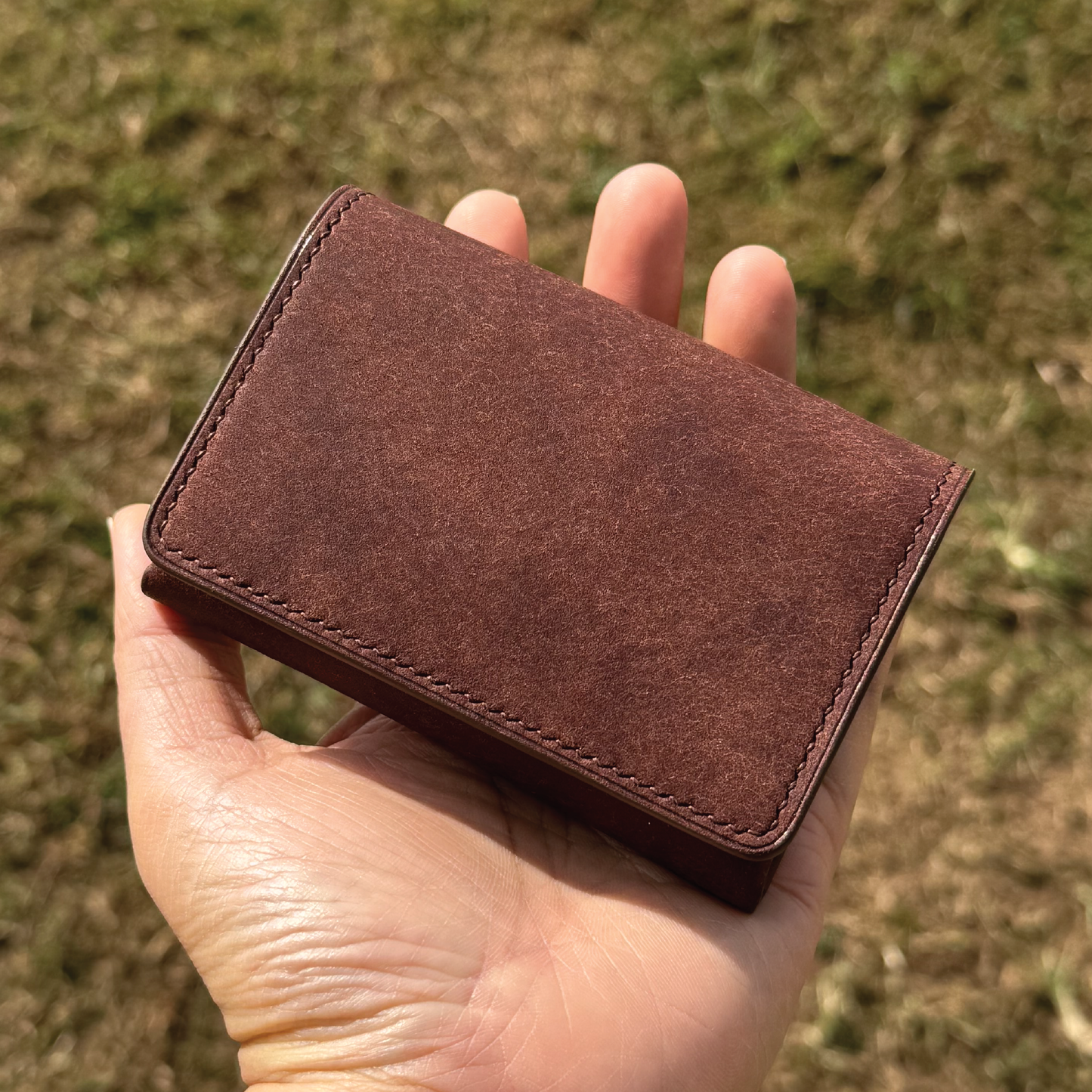 磨砂牛皮系列 | 磁扣開關卡片盒