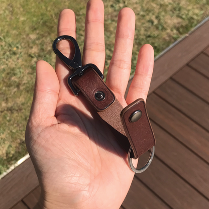 Pueblo Leather | Belt Loop Keyring | 磨砂牛皮系列 | 皮帶鎖匙扣