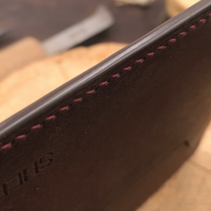 Pueblo Leather | ID Cardholder with Lanyard | Vertical, Horizontal Style | 磨砂牛皮系列 | 掛頸職員卡套 | 直款橫款