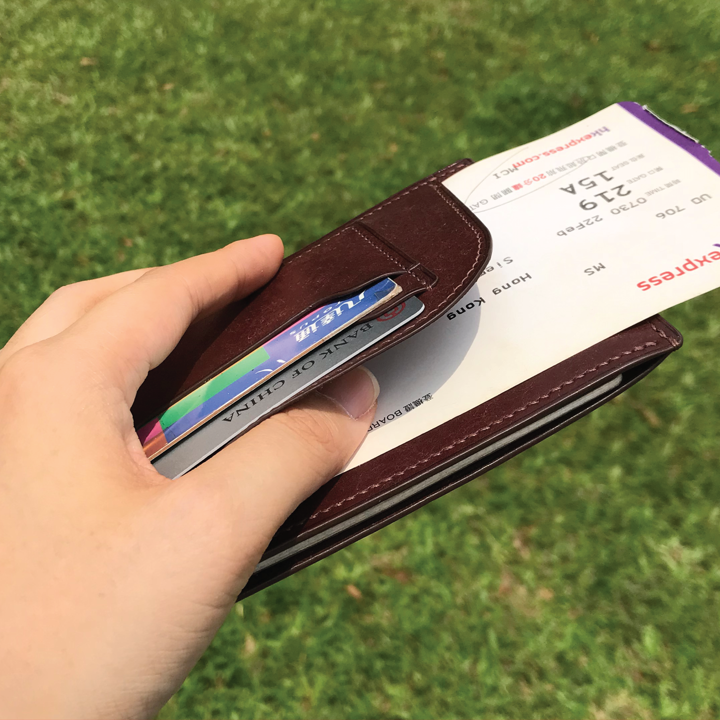 Pueblo Leather | Simple Passport Holder | 磨砂牛皮系列 | 簡約護照套