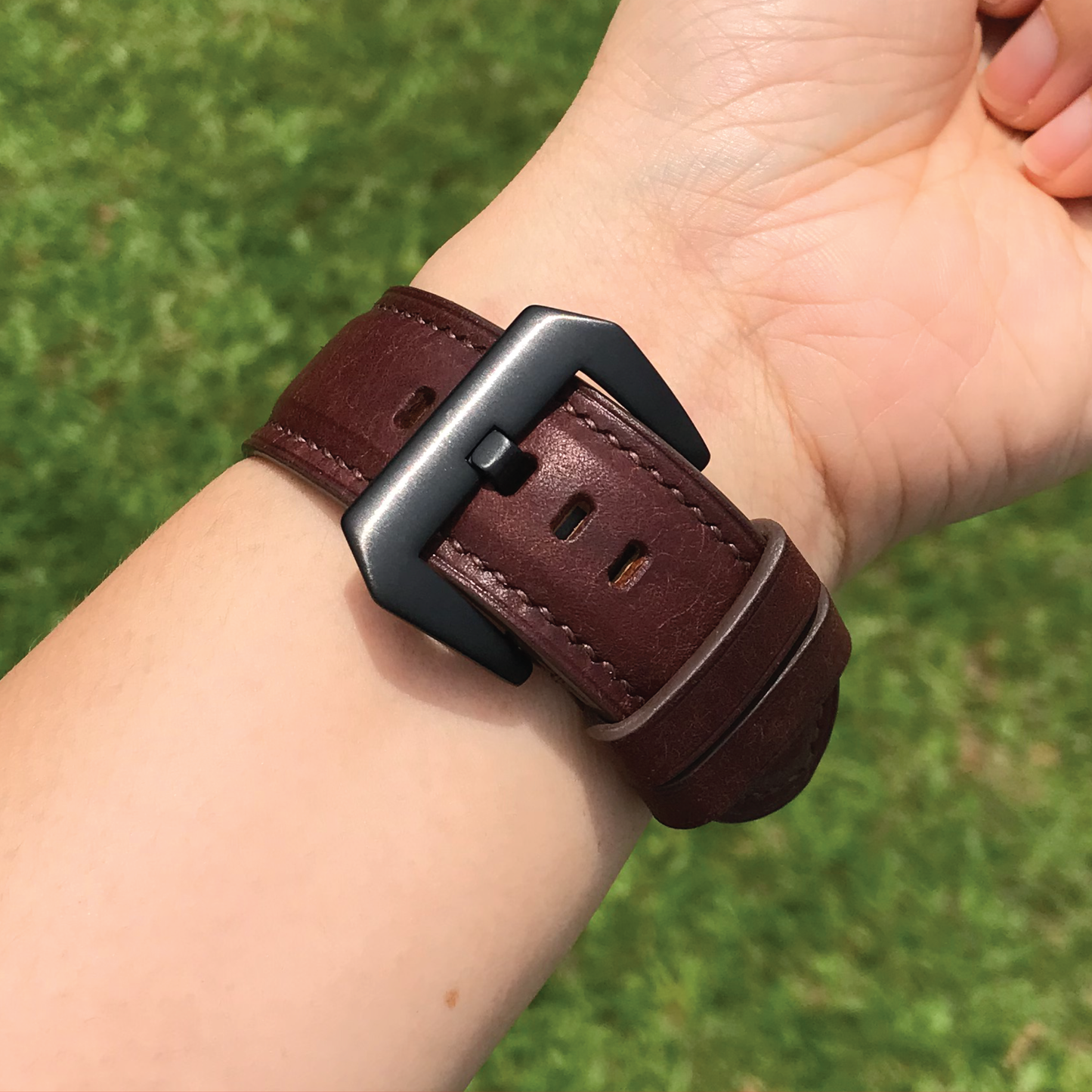 Pueblo Leather | Heavy-Duty Apple Watch Strap | 磨砂牛皮系列 | 厚身款iWatch錶帶