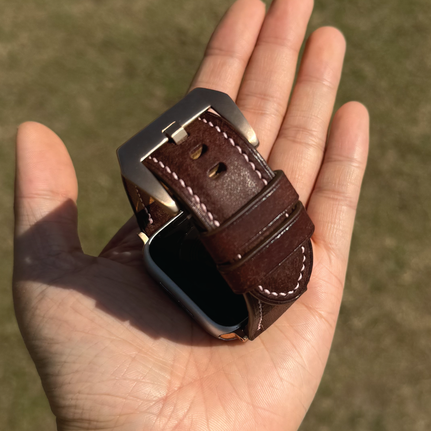Pueblo Leather | Heavy-Duty Apple Watch Strap | 磨砂牛皮系列 | 厚身款iWatch錶帶