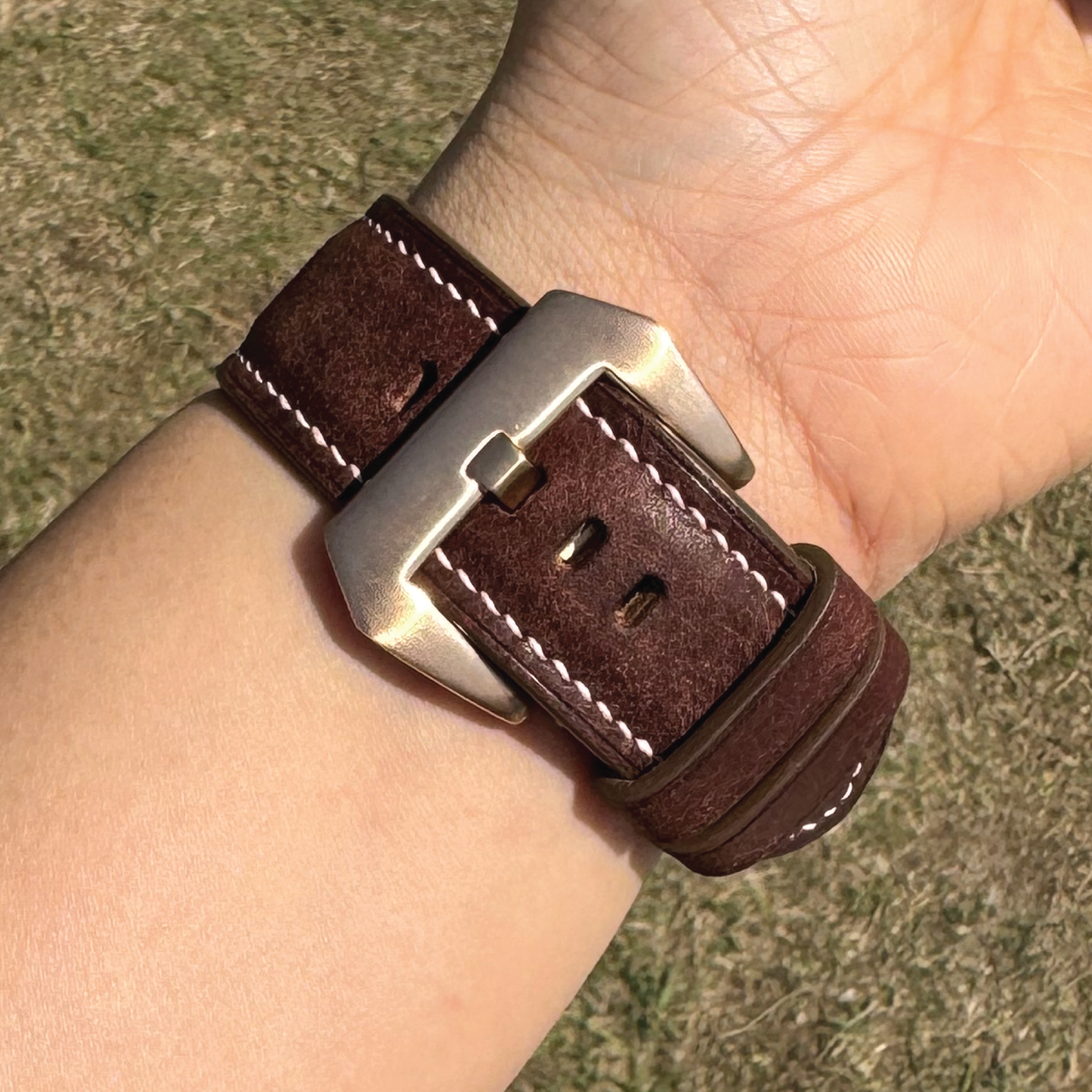 Pueblo Leather | Heavy-Duty Apple Watch Strap | 磨砂牛皮系列 | 厚身款iWatch錶帶
