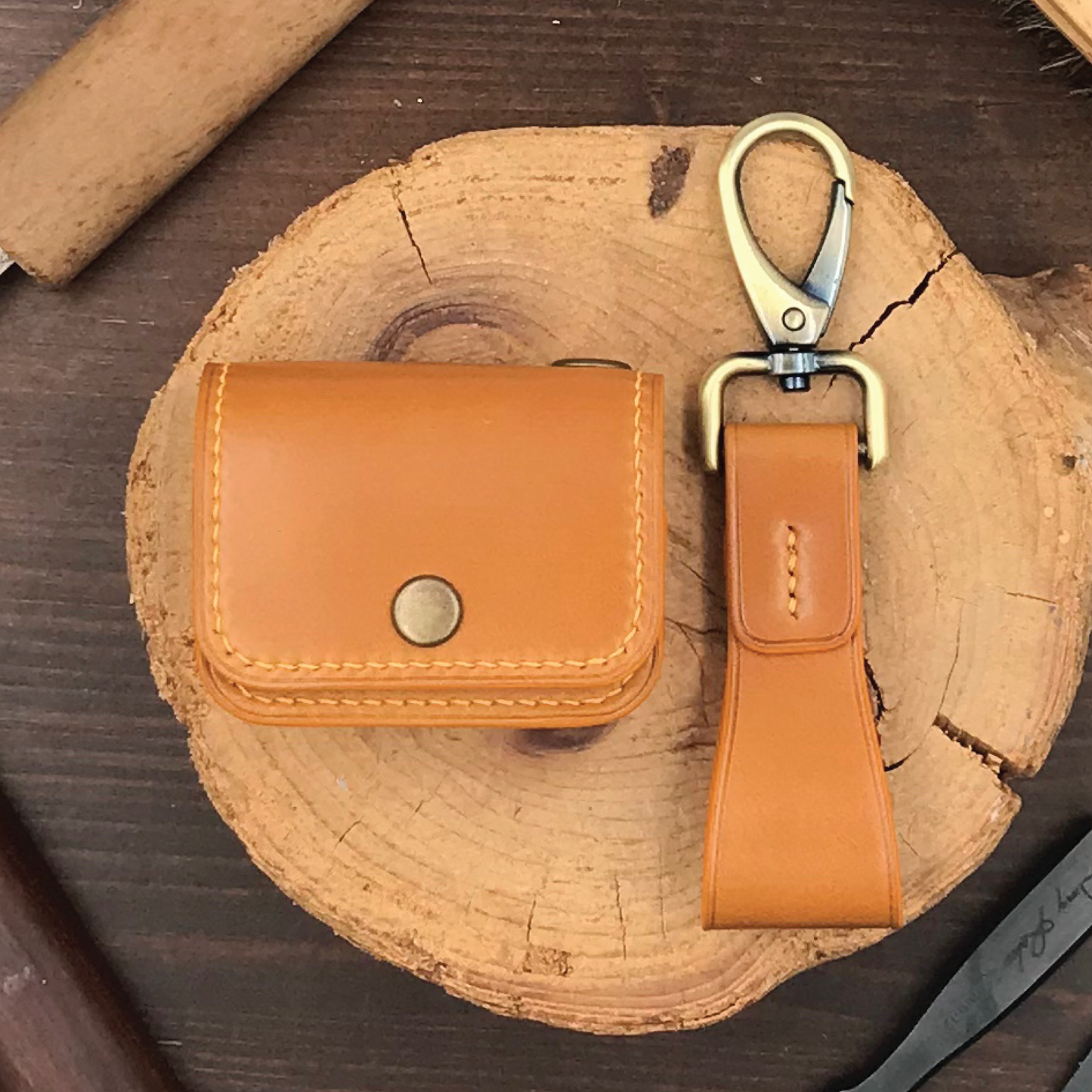 Cordovan Leather | Airpod Case | 馬臀皮系列 | 蘋果耳機保護套