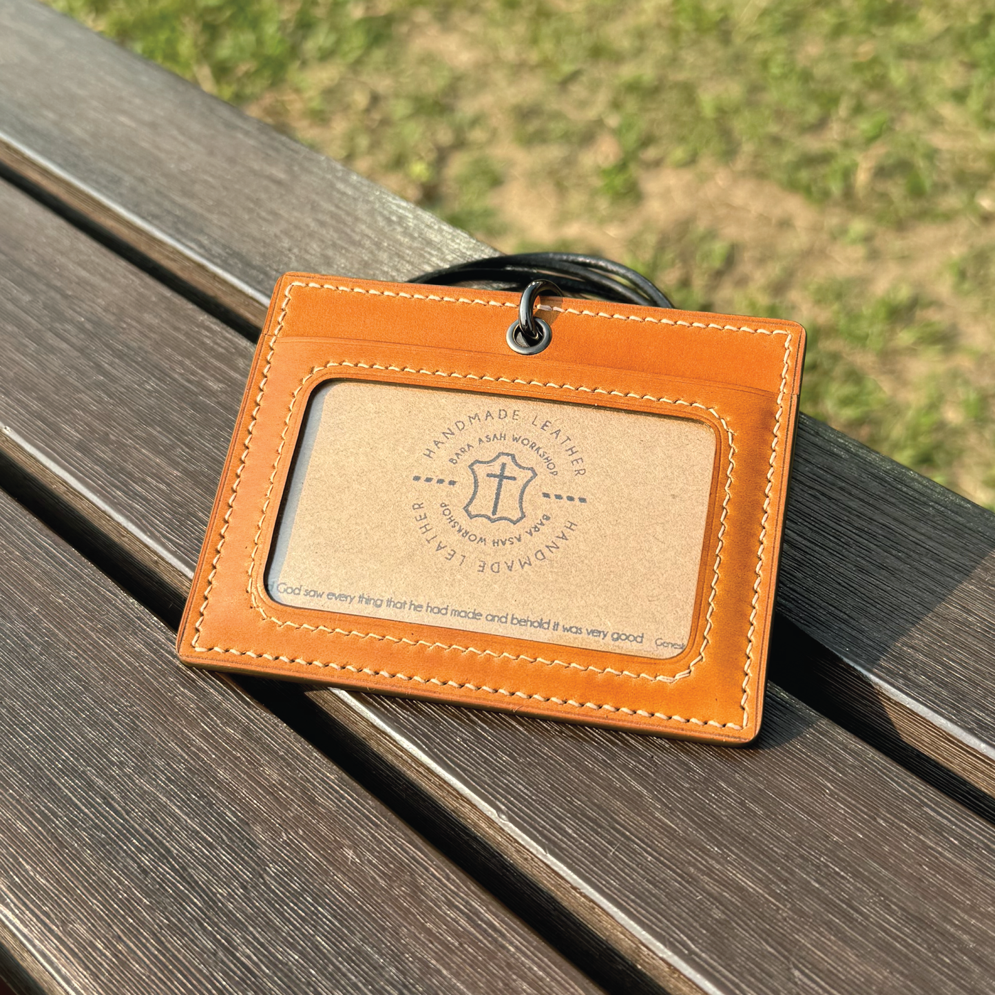 Cordovan Leather | ID Cardholder with Lanyard | Vertical, Horizontal Style | 馬臀皮系列 | 掛頸職員卡套 | 直款橫款