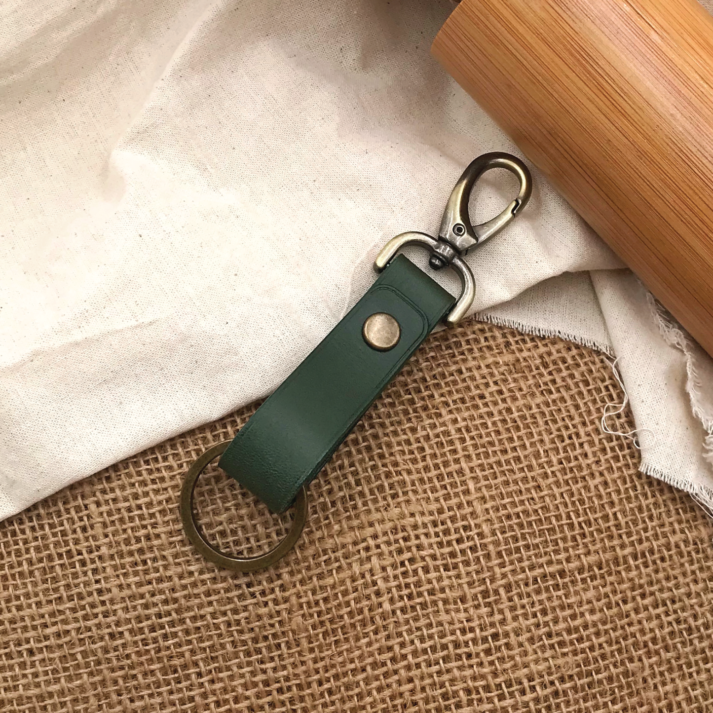 Tochigi Leather | Belt Loop Keyring | 栃木牛皮系列 | 皮帶鎖匙扣