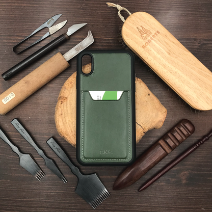 Tochigi Leather | Card Slot iPhone Case | 栃木牛皮系列 | 卡位手機殼