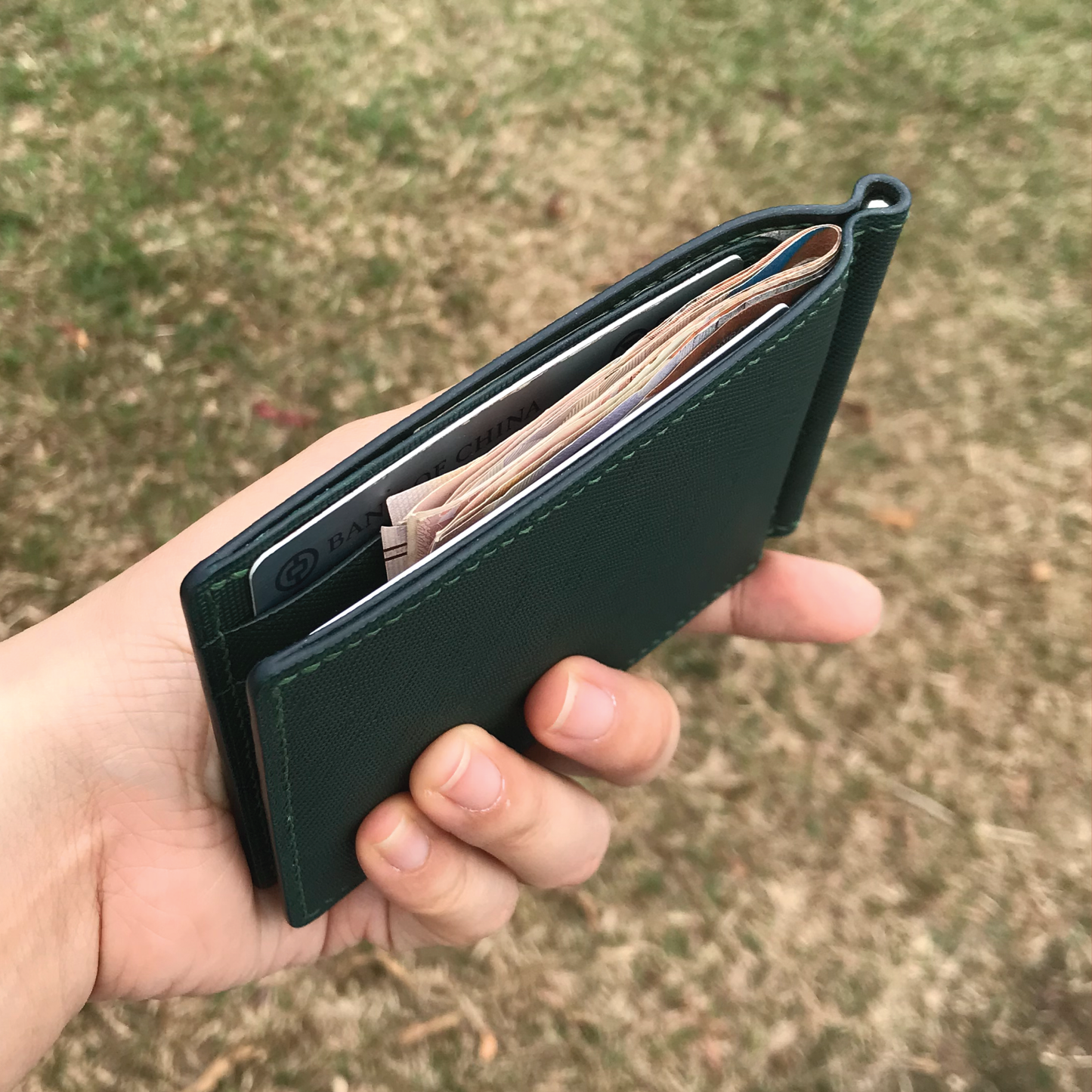 Saffiano Leather | Money Clip Wallet | 十字紋牛皮系列 | 錢夾銀包