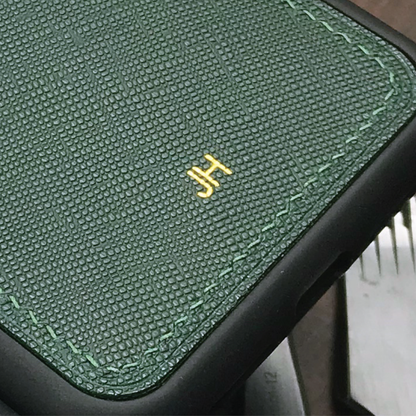 Saffiano Leather | Card Slot iPhone Case | 十字紋牛皮系列 | 卡位手機殼