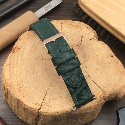 Saffiano Leather | Lightweight Apple Watch Strap | 十字紋牛皮系列 | 輕盈款iWatch錶帶