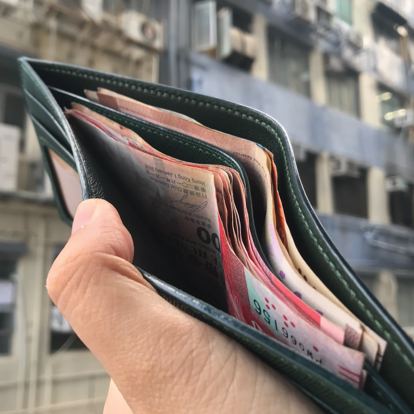 Add-on | Extra Banknote Compartment (for short wallet) | 附加服務 | 添加鈔票隔層 (僅適用於兩摺短銀包)