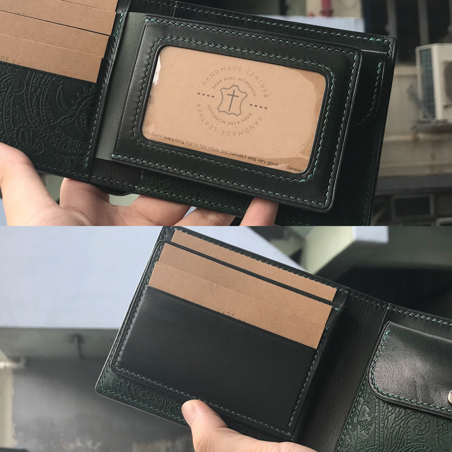 Add-on | Extra 3-Page Compartment (for short wallet) | 附加服務 | 添加第三頁隔層 (僅適用於兩摺短銀包)