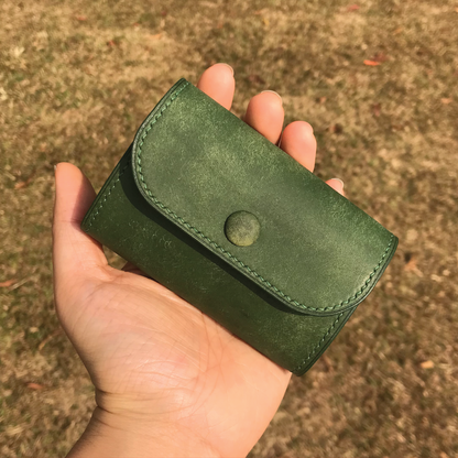 Pueblo Leather | Tri-fold Keyholder | 磨砂牛皮系列 | 三摺鎖匙包