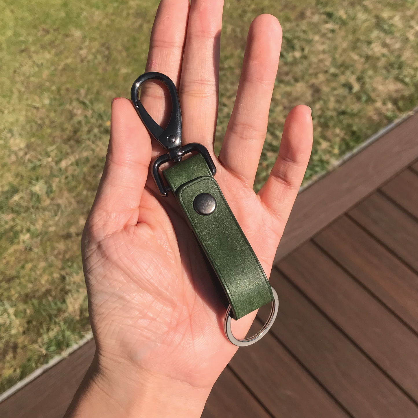 Pueblo Leather | Belt Loop Keyring | 磨砂牛皮系列 | 皮帶鎖匙扣