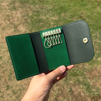 Buttero Leather | Tri-fold Keyholder | 植鞣牛皮系列 | 三摺鎖匙包