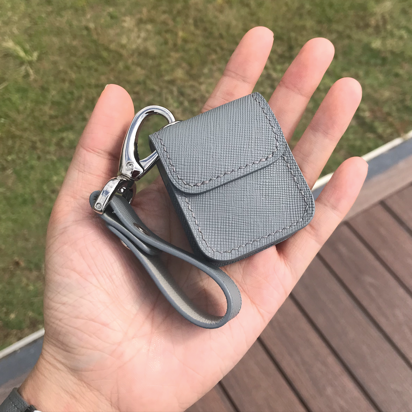 Saffiano Leather | Airpod Case | 十字紋牛皮系列 | 蘋果耳機保護套