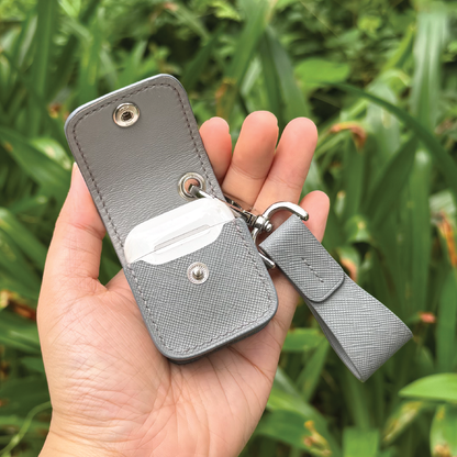 Saffiano Leather | Airpod Case | 十字紋牛皮系列 | 蘋果耳機保護套