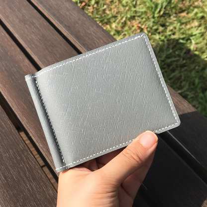 Saffiano Leather | Money Clip Wallet | 十字紋牛皮系列 | 錢夾銀包