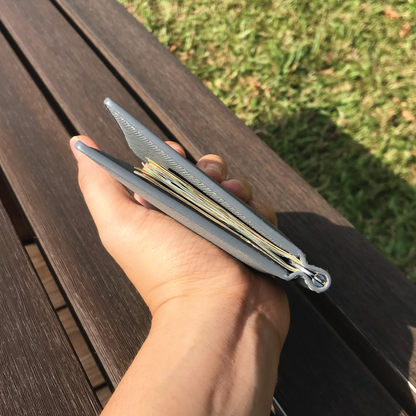 Saffiano Leather | Money Clip Wallet | 十字紋牛皮系列 | 錢夾銀包