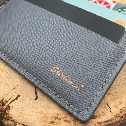 Saffiano Leather | Money Clip Wallet | 十字紋牛皮系列 | 錢夾銀包