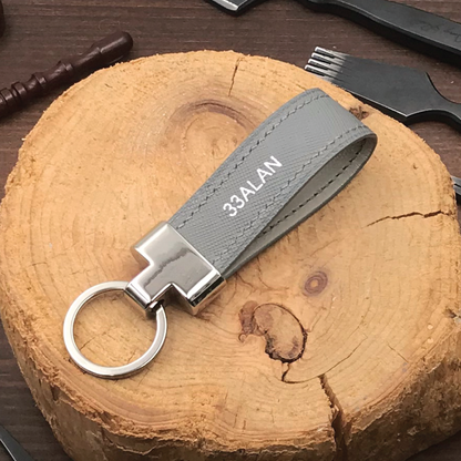 Saffiano Leather | Key Fob