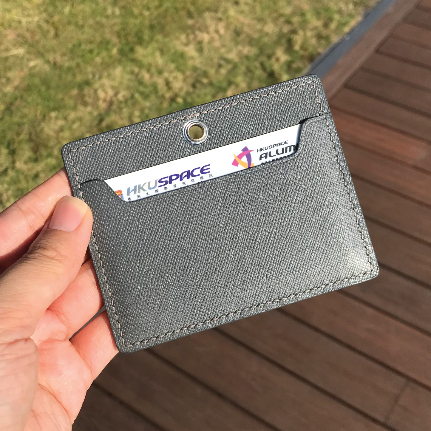Saffiano Leather | ID Cardholder with Lanyard | Vertical, Horizontal Style | 十字紋牛皮系列 | 掛頸職員卡套 | 直款橫款
