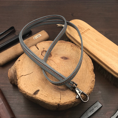 Saffiano Leather | ID Cardholder with Lanyard | Vertical, Horizontal Style | 十字紋牛皮系列 | 掛頸職員卡套 | 直款橫款