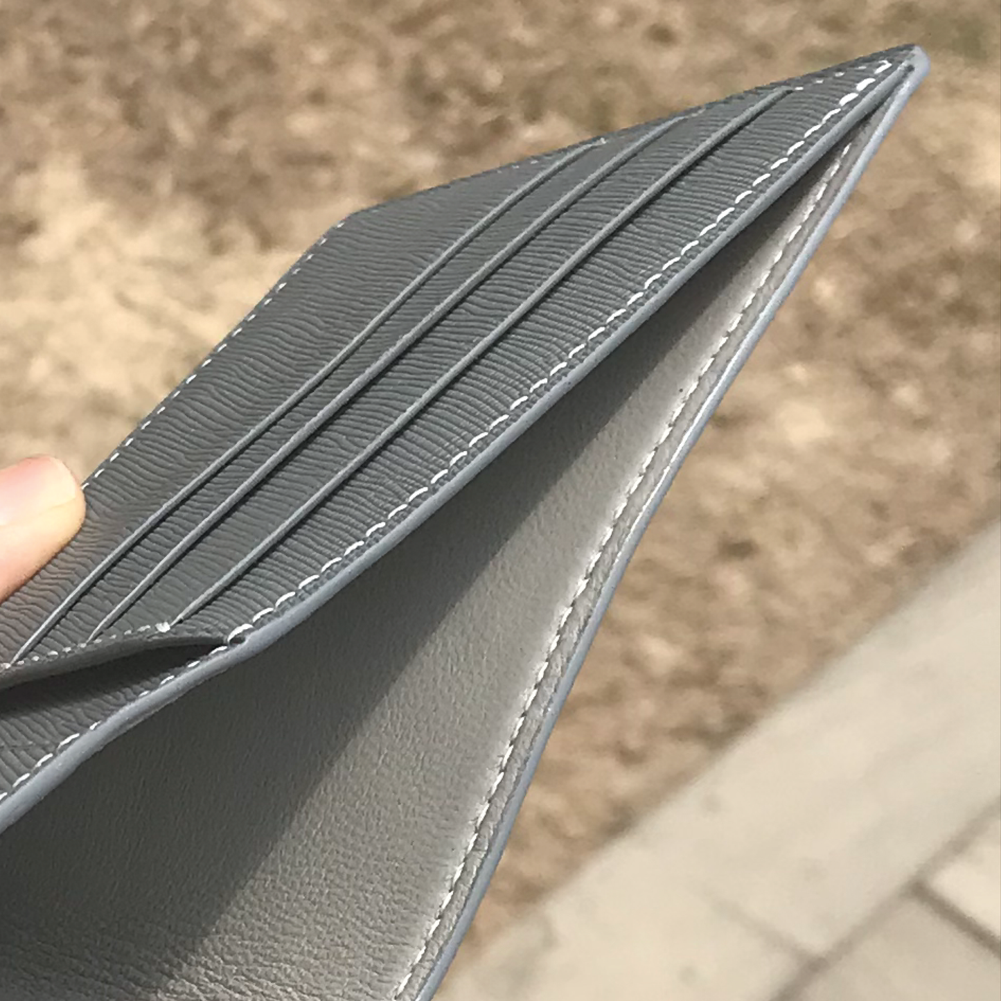 Saffiano Leather | Bifold Short Wallet | Card Slot, Photo Slot | 十字紋牛皮系列 | 兩摺短銀包 | 卡位，相位款式