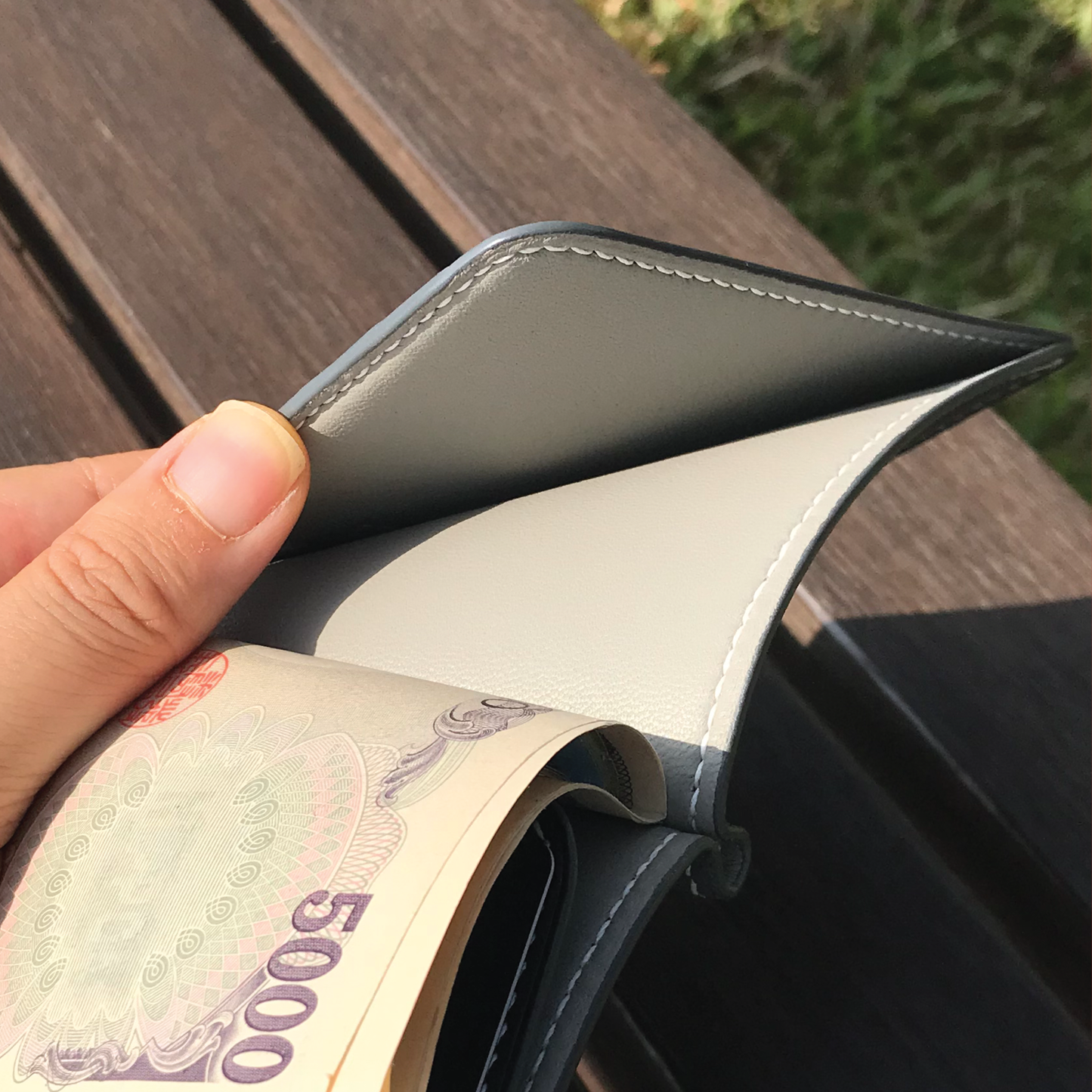 Saffiano Leather | Money Clip Wallet | 十字紋牛皮系列 | 錢夾銀包