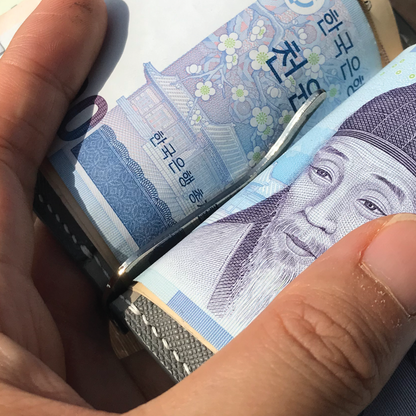 Saffiano Leather | Money Clip Wallet | 十字紋牛皮系列 | 錢夾銀包