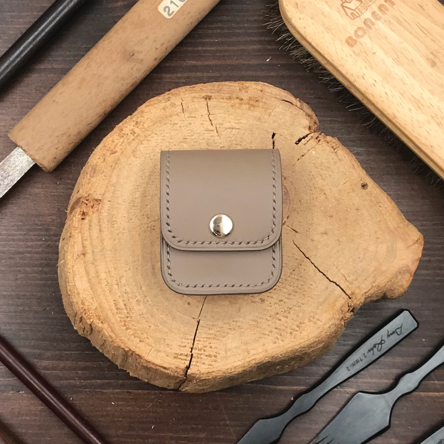 Buttero Leather | Airpod Case | 植鞣牛皮系列 | 蘋果耳機保護套