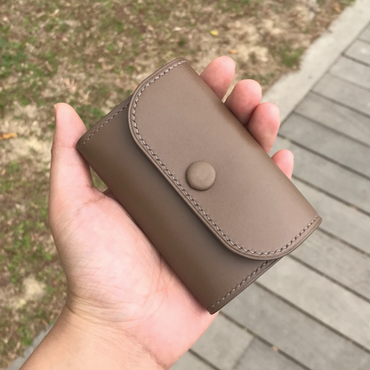 Buttero Leather | Tri-fold Keyholder | 植鞣牛皮系列 | 三摺鎖匙包