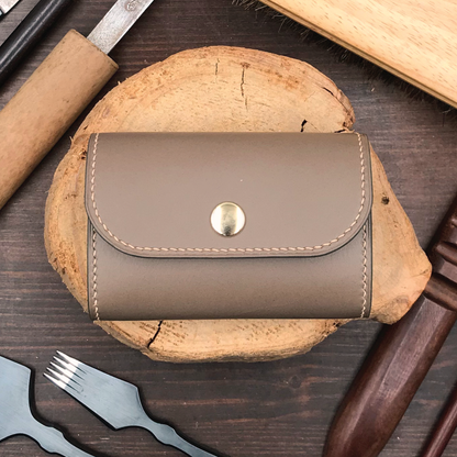 Buttero Leather | Tri-fold Keyholder | 植鞣牛皮系列 | 三摺鎖匙包