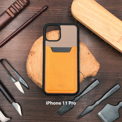 Buttero Leather | Card Slot iPhone Case | 植鞣牛皮系列 | 卡位手機殼