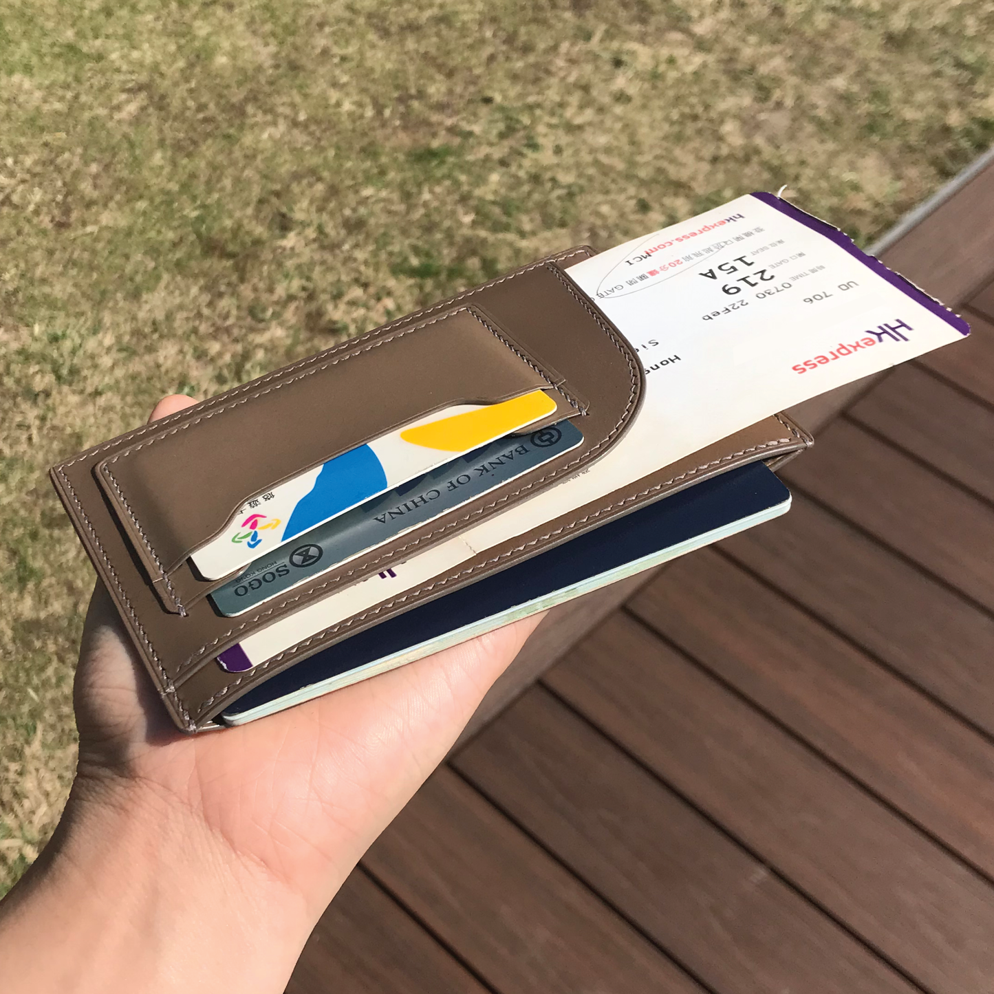 Buttero Leather | Simple Passport Holder | 植鞣牛皮系列 | 簡約護照套